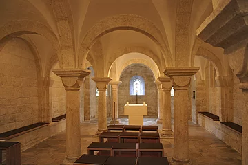 Krypta der Klosterkirche Heilig Kreuz